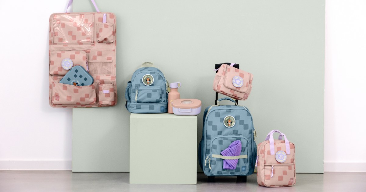 Kinderkoffer - Trolley Pattern Party