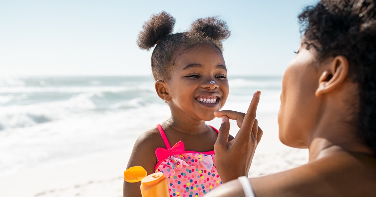 Sonnencreme für Kinder von 0 bis 10 Jahren