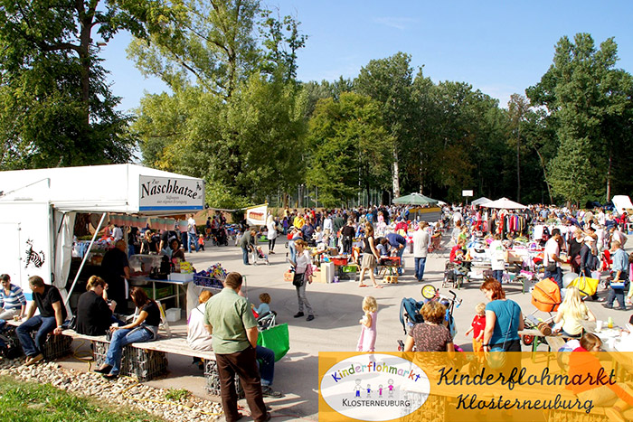 Kinderflohmarkt unter freiem Himmel