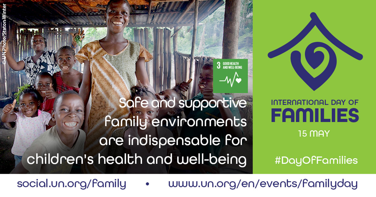 UN Sujet Internationaler Tag der Familie 2017